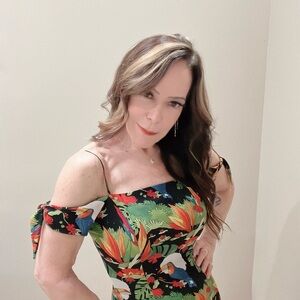 Bailey 44 Tropical Print Mini Dress